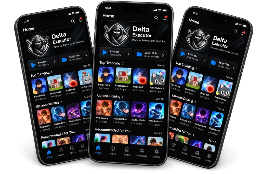 Delta Executor Smartphone Showcase